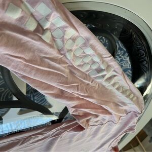 Vans Pink Ribbed Cotton Top